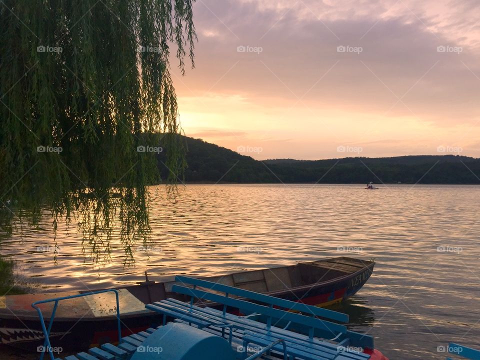 Water, Lake, Boat, Travel, No Person