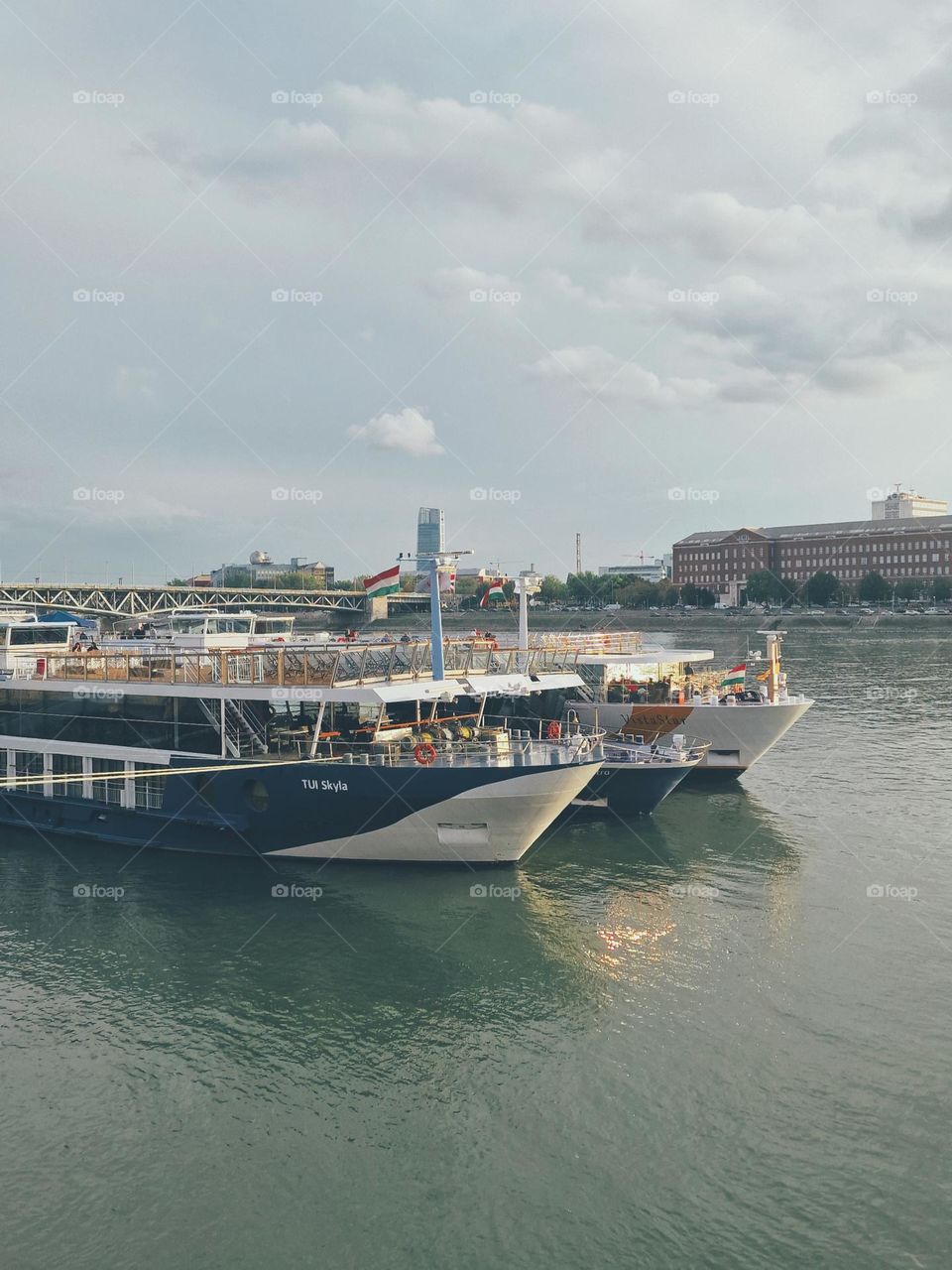 steamer on the Danube