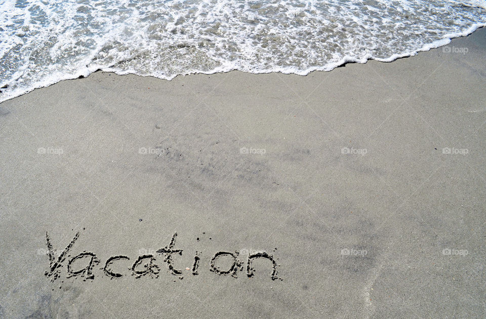 beach ocean vacation sand by refocusphoto