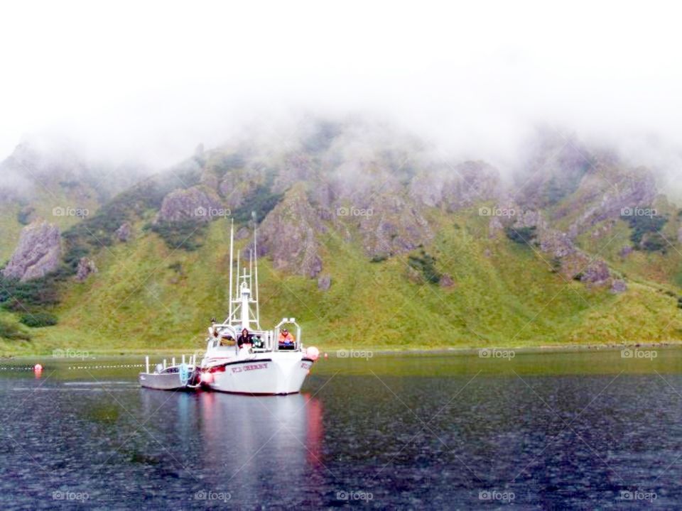 Fishing Boat in Early Morning