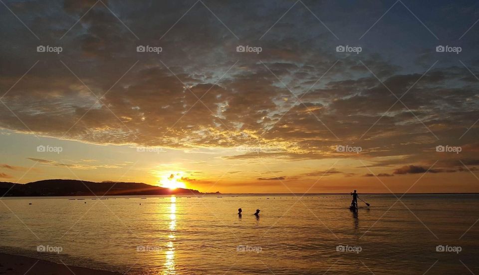 Sunset on Agana Bay, Guam