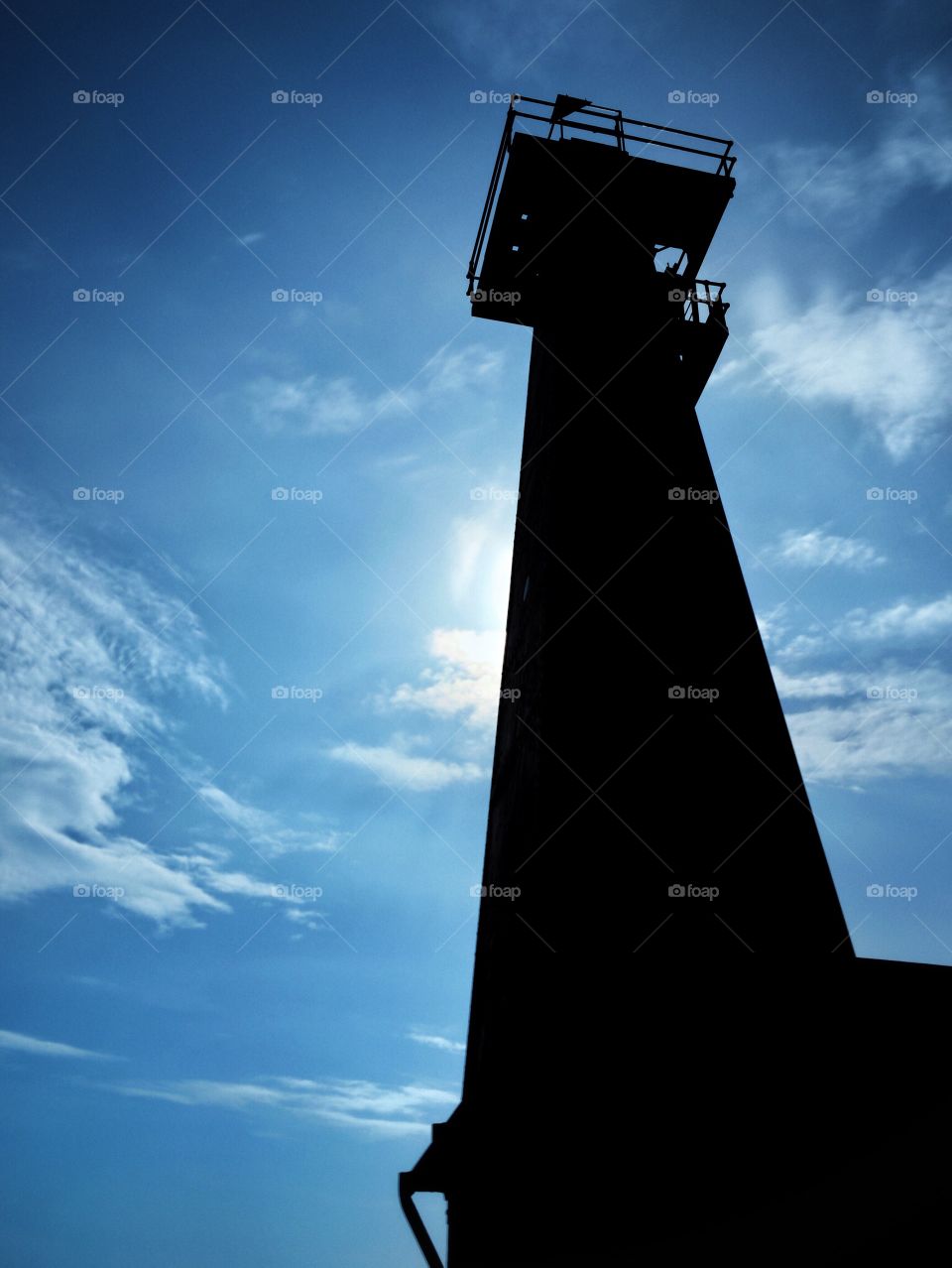 Lighthouse at Pere Marquette; Muskegon, Michigan, May 17, 2015. | Muskegon South Pierhead Lighthouse