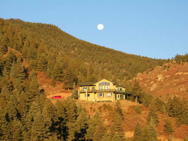 Reach for the Moon. High above Crystal Park 