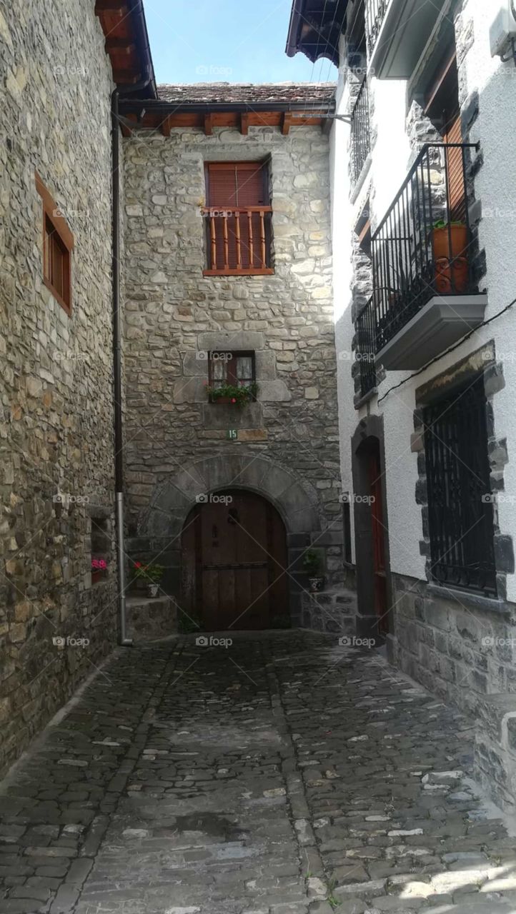 Ansó pueblo Huesca, Jacetaina.