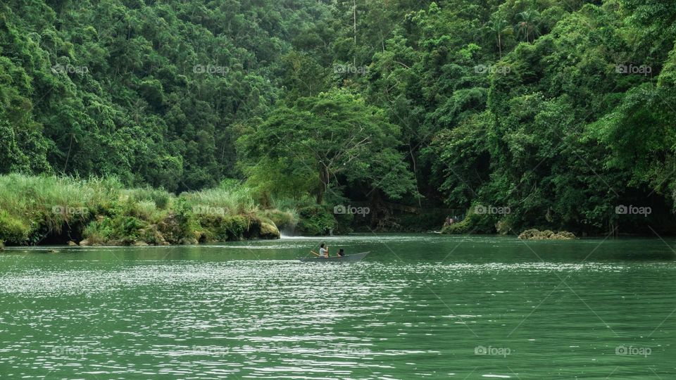 River boating