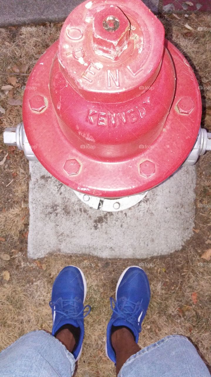 Red Top fire hydrant