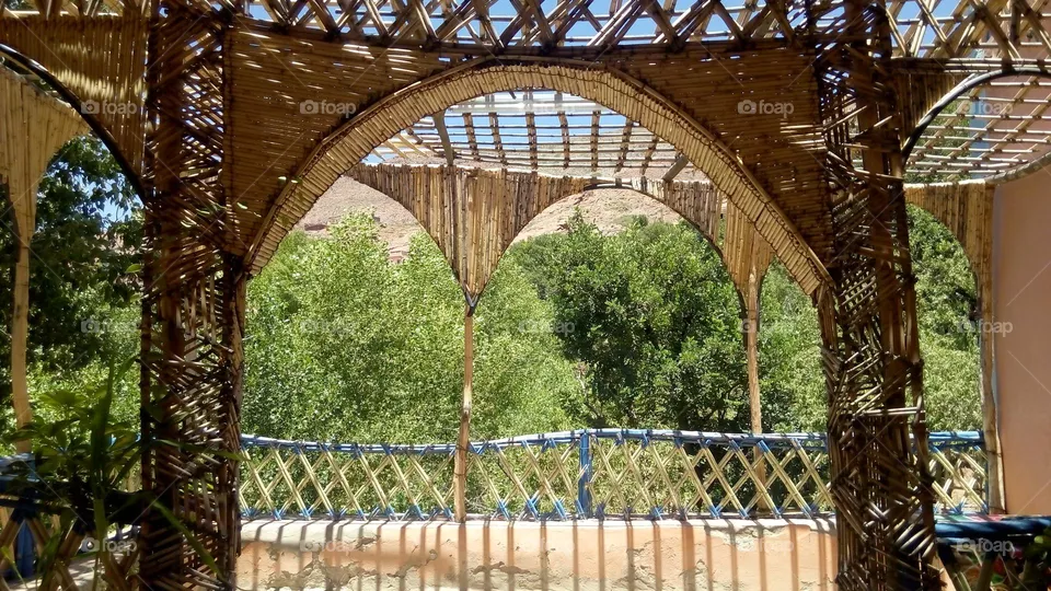 traditional patio