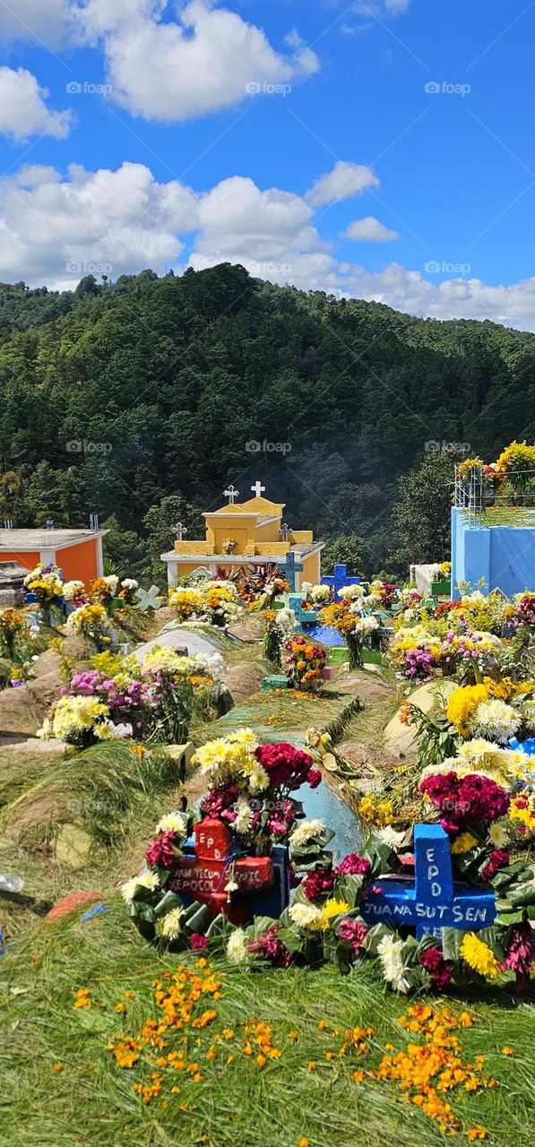 cimetière à Chichicastelnango