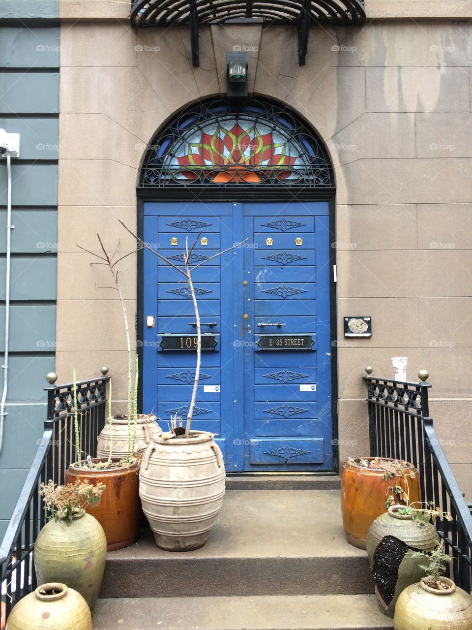 Doorway East 35th St NYC