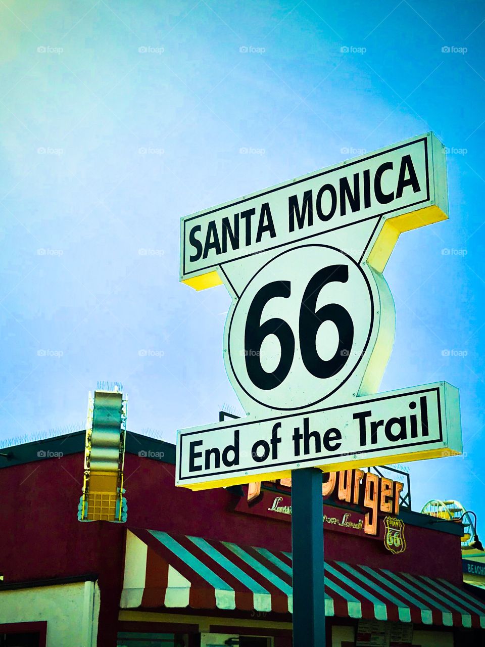 Route 66 Santa Monica California 
