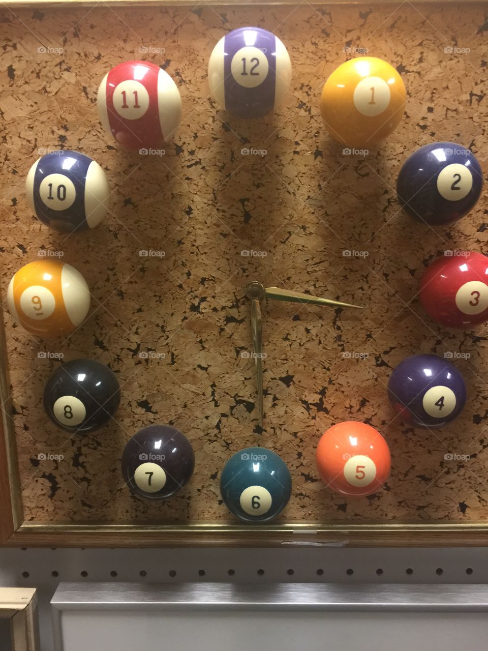 Billiard clock