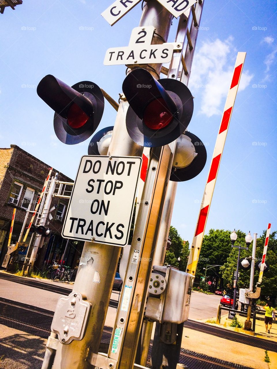 Railroad crossing