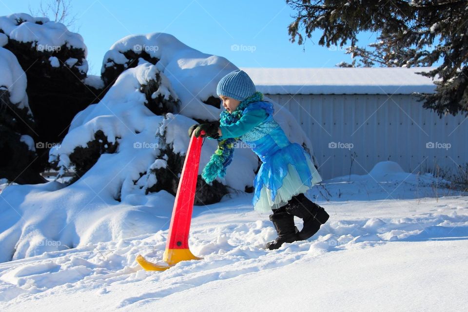 Sledding