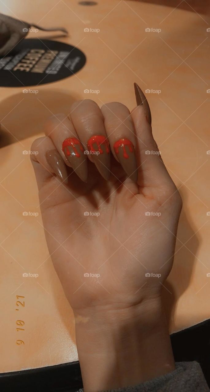Halloween nails
