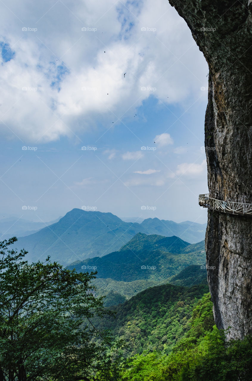 Jinfoshan mountain, china