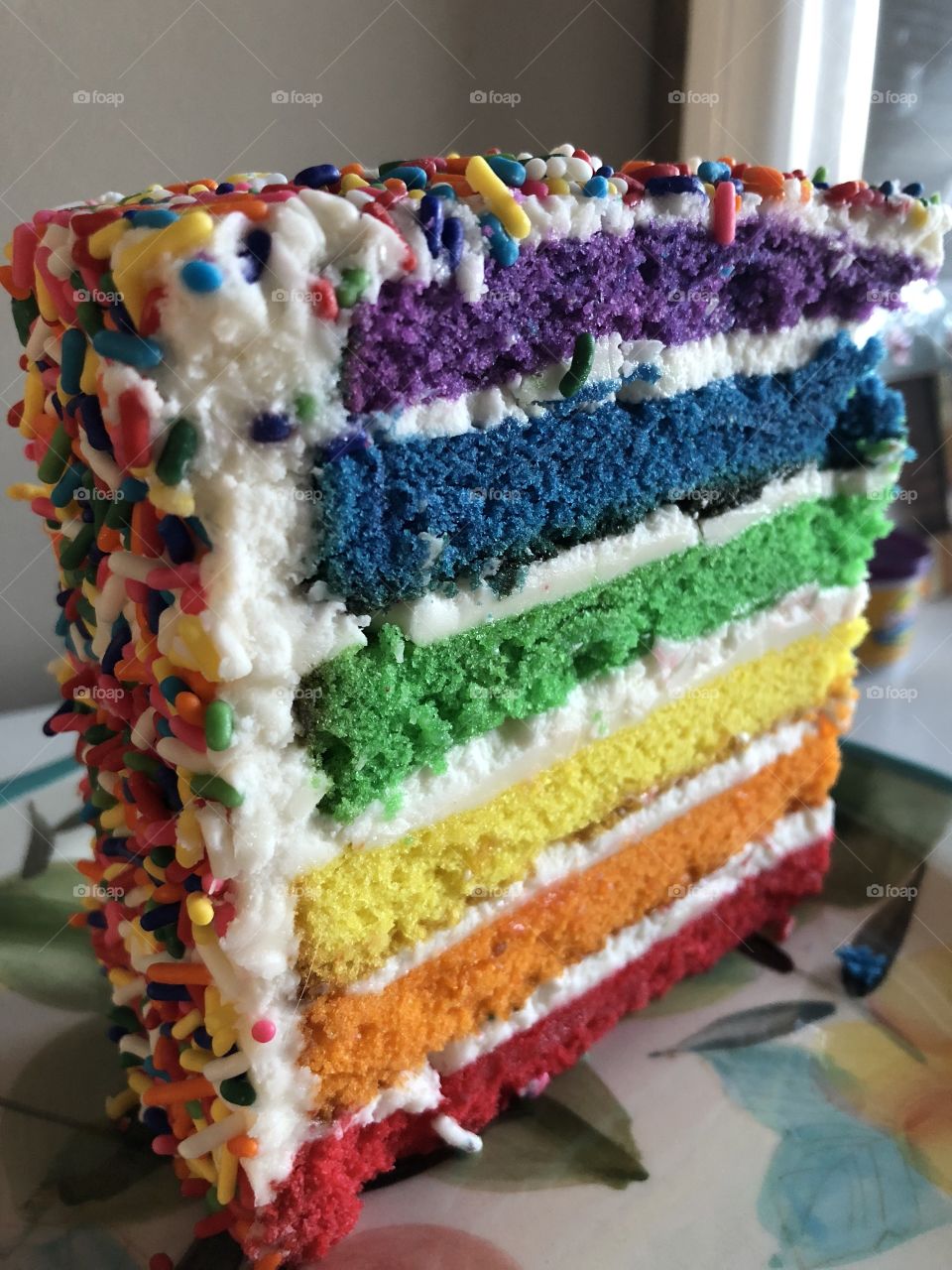 Rainbow cake