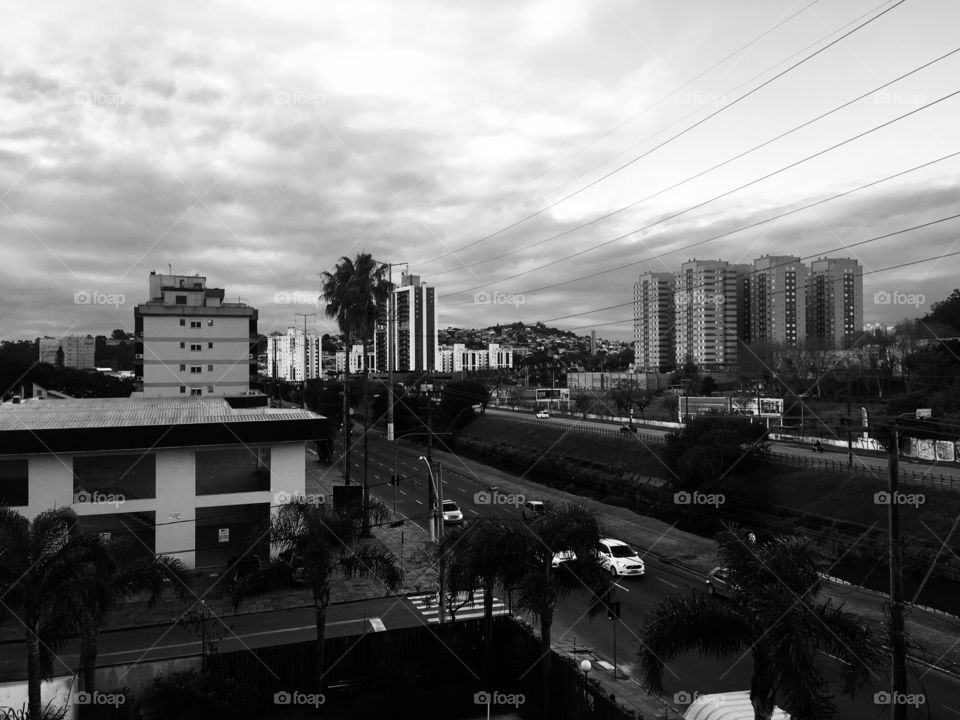 Black and white Urban 