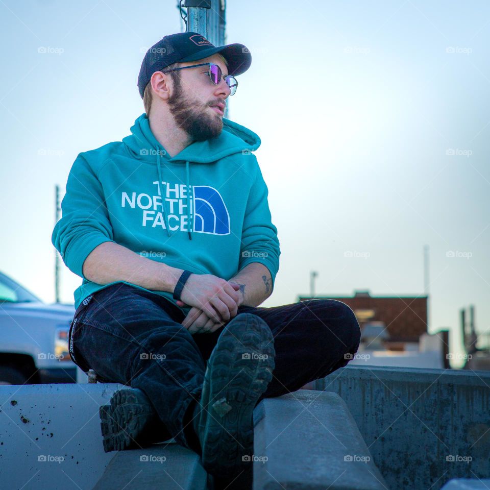 Relaxing at its heights.