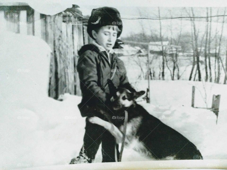 зимняя  встреча.