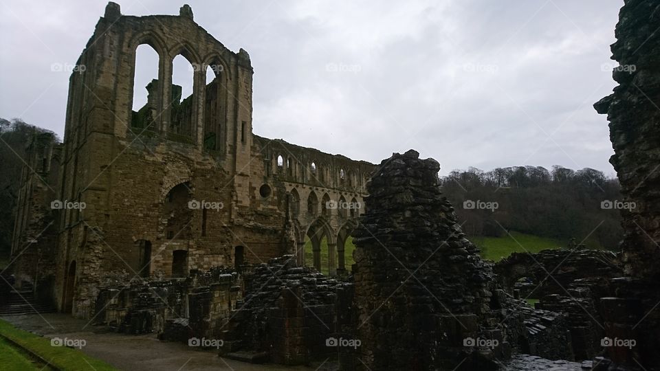 Abbey ruin Yorkshire