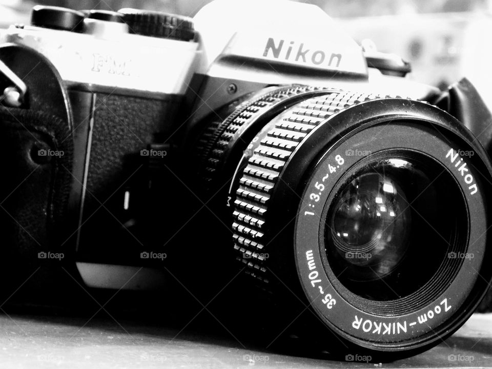 A photographers camera