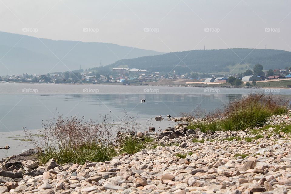The shore of Baikal.