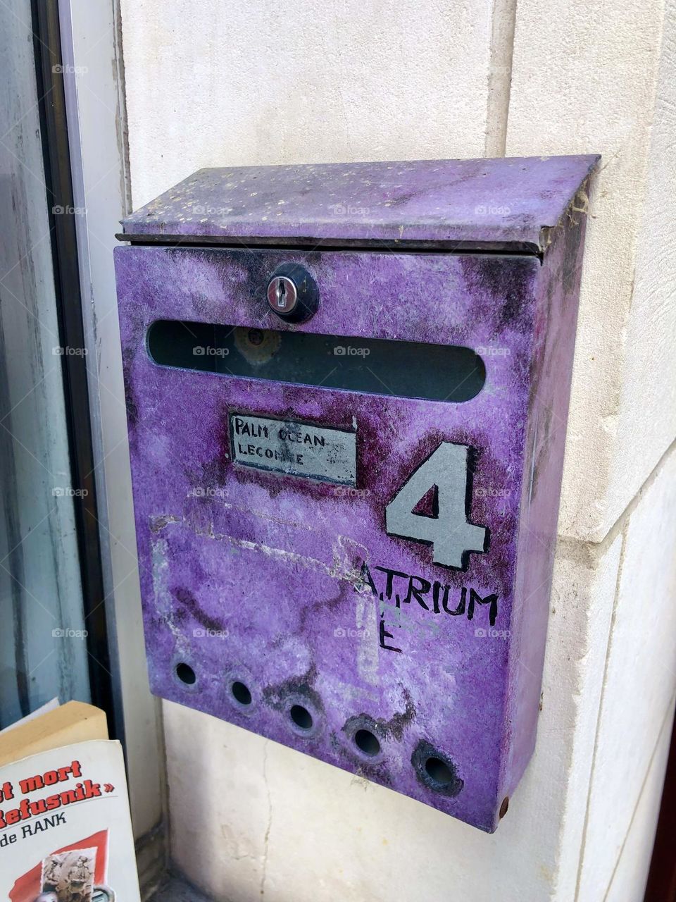 Lilac Mailbox, France