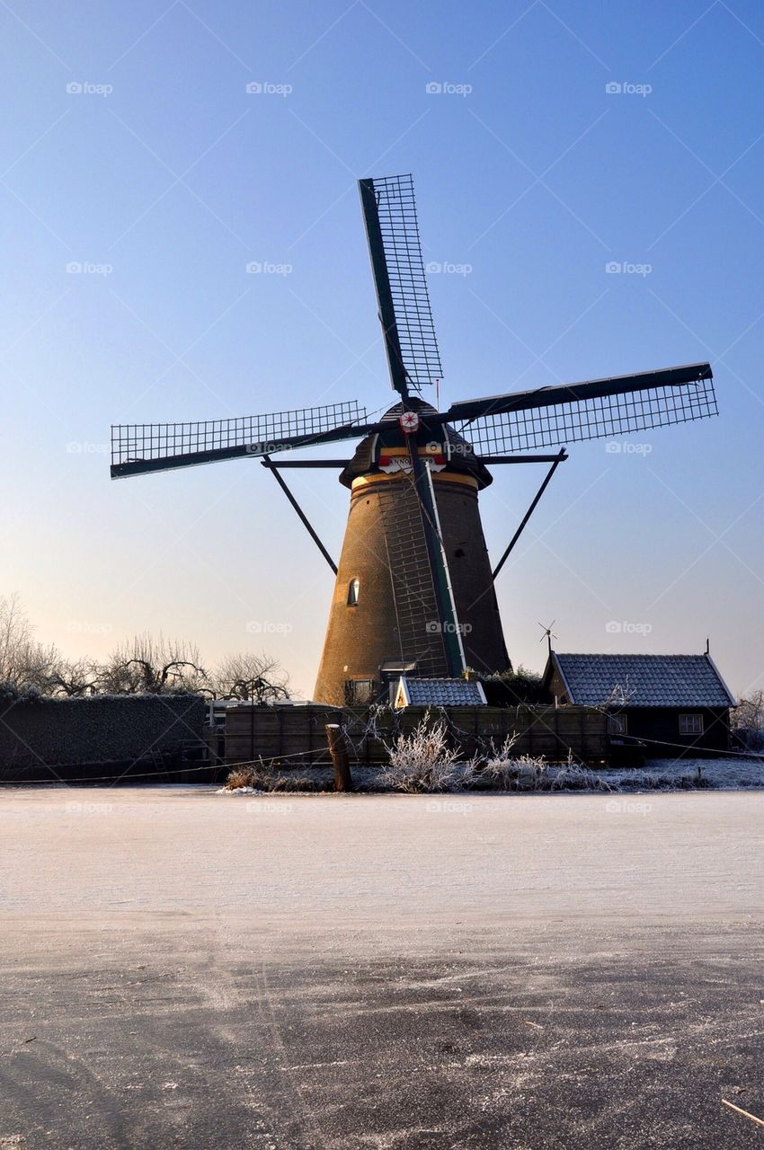 Wind mill at holland