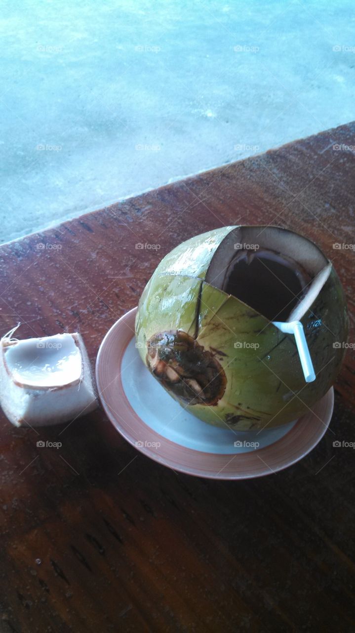 coconut juice