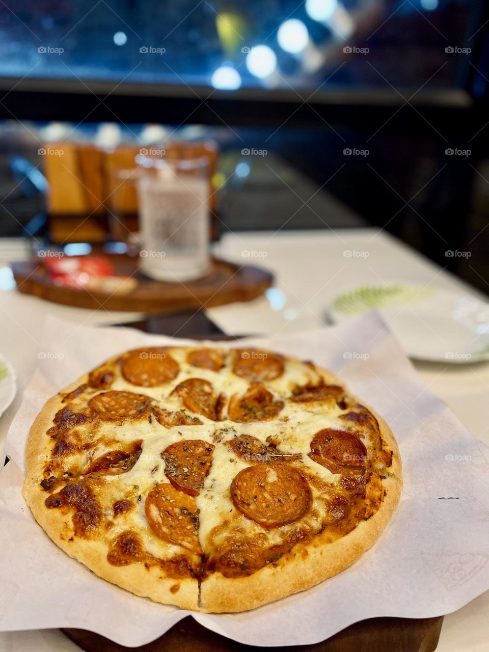 "Pizza is a universal language. Everyone loves it." 