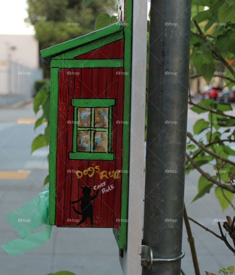 Little House on a pole