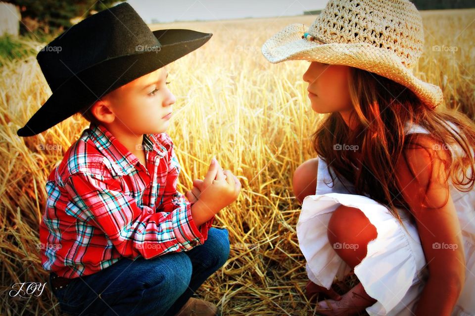 Cowboy and Cowgirl 
