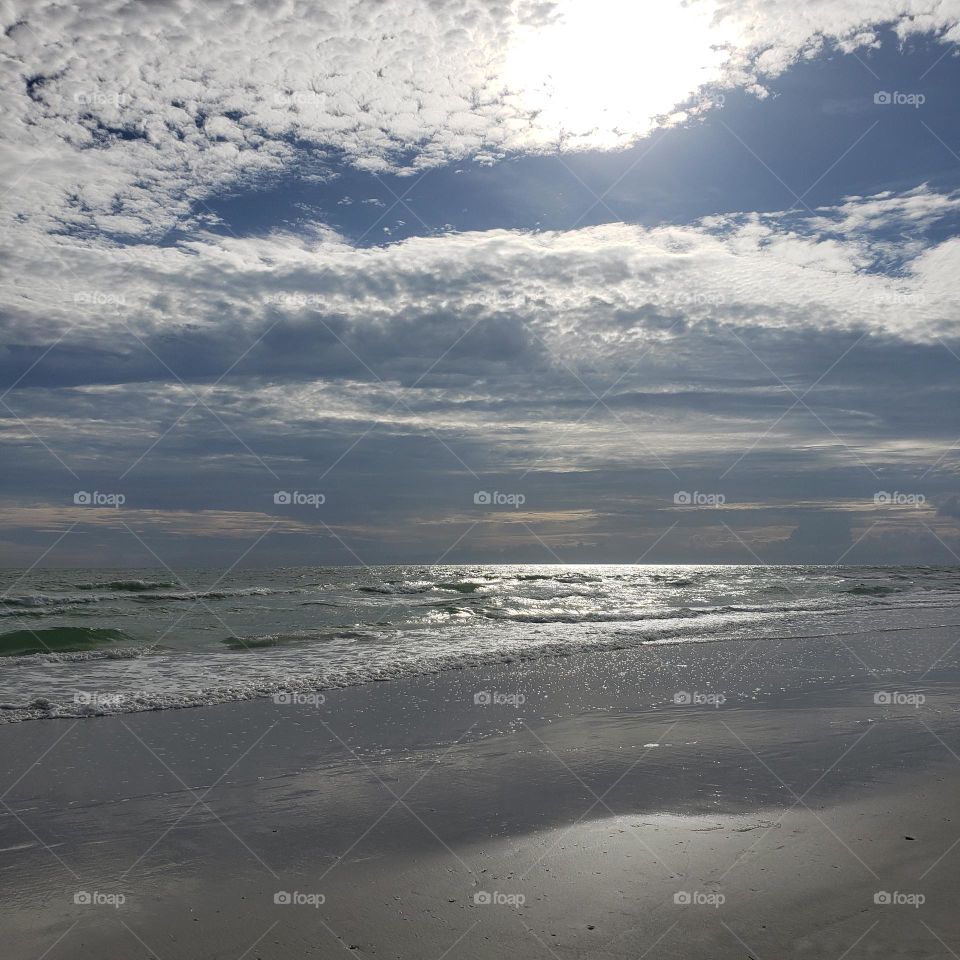 sky and beach