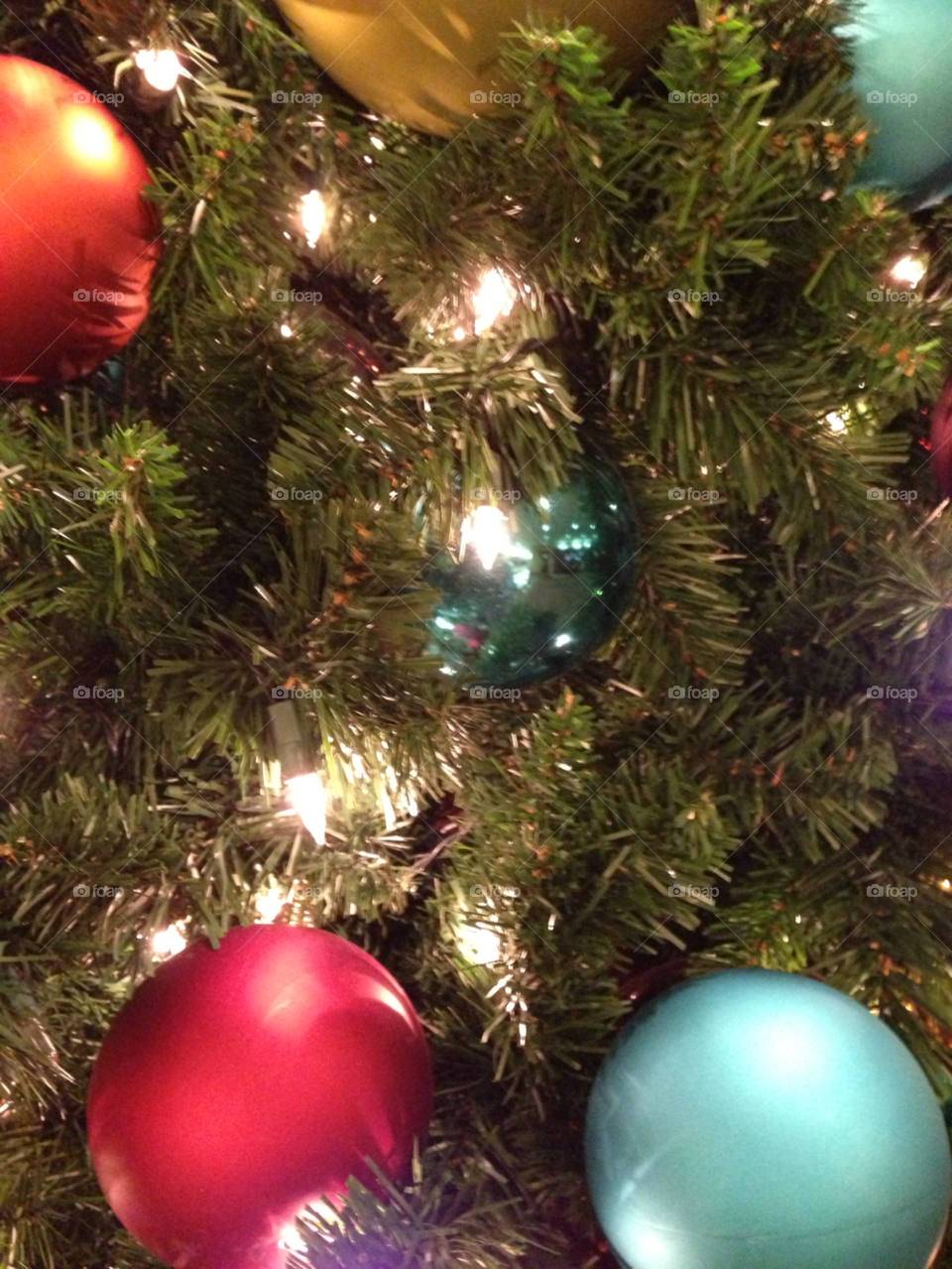 christmas tree ornaments by melody