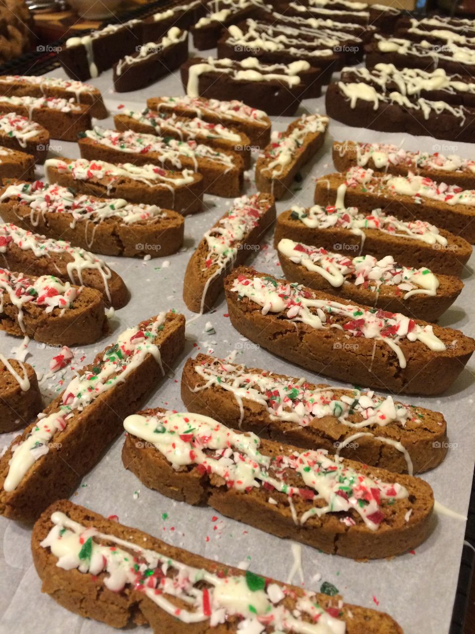 Gingerbread biscotti 