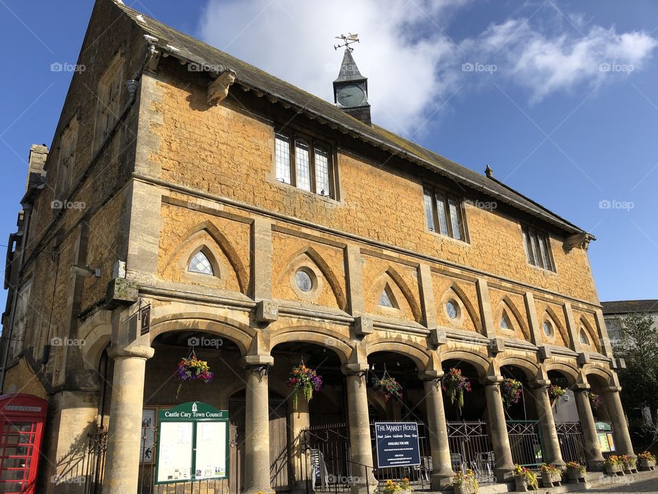 I have added this photograph as a result of the immense work, that went into building, this property of distinction, in Castle Carey, Somerset, UK