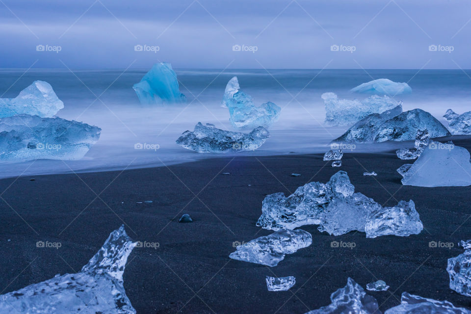 Ice beach Iceland
