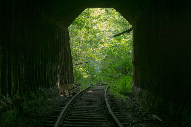 Beautifully abandoned tunnel