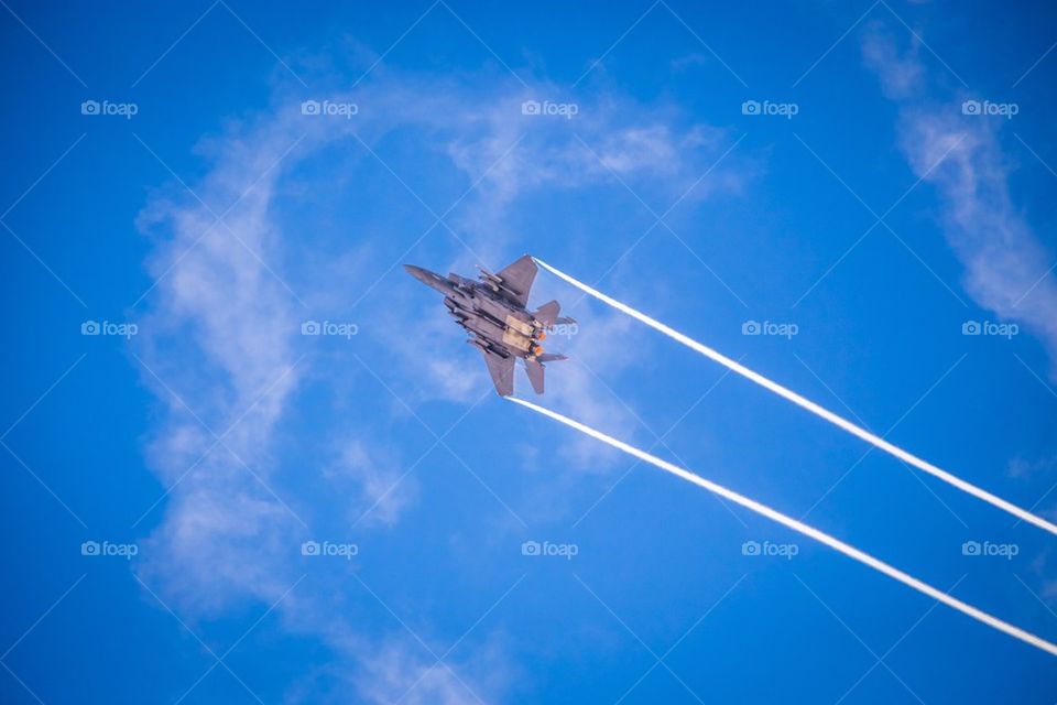 F-15 Strike Eagle Climbs