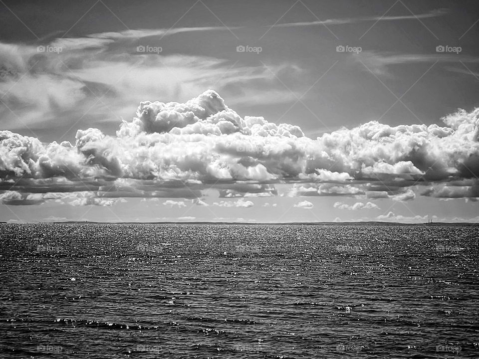 Clouds over Long Island Sound 