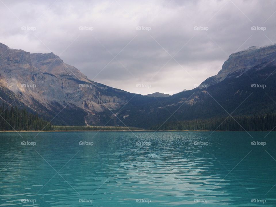 Emerald Lake landscape