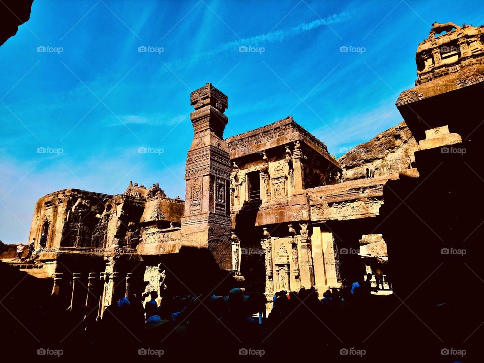 Ellora caves - India - Natural Light 