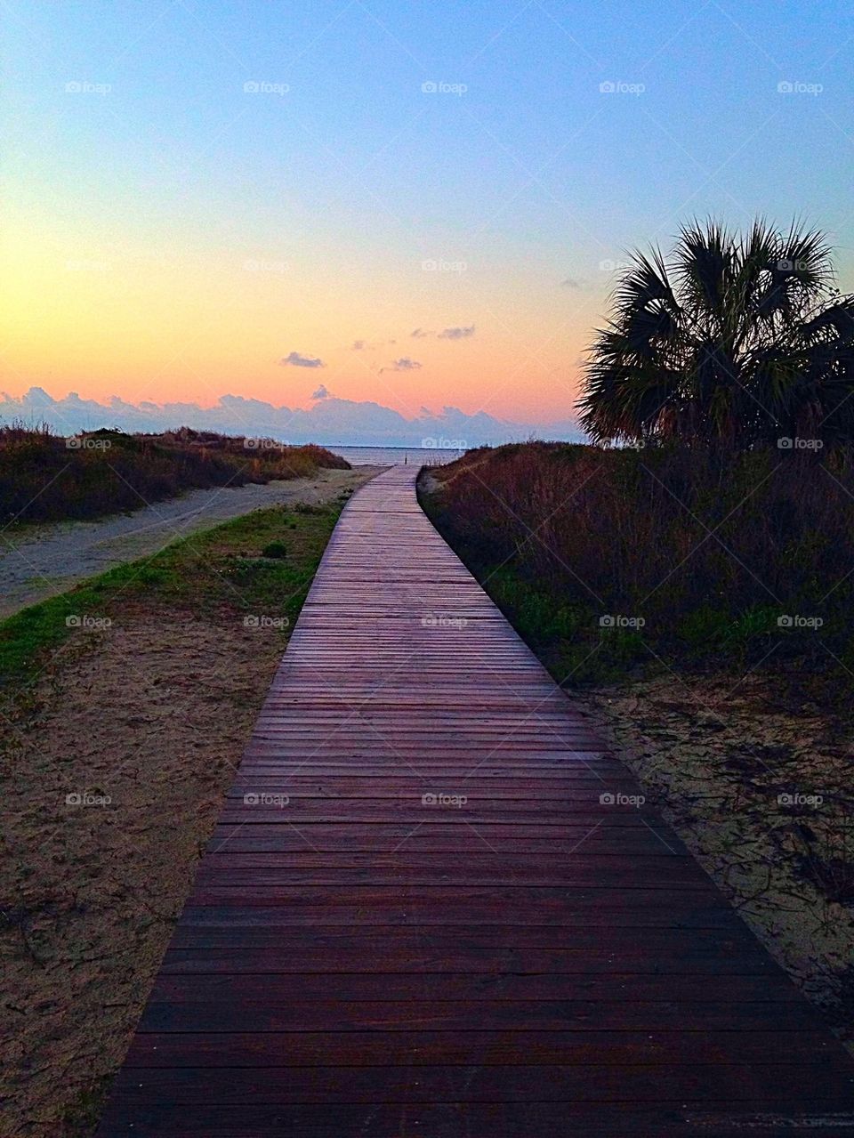 On the boardwalk