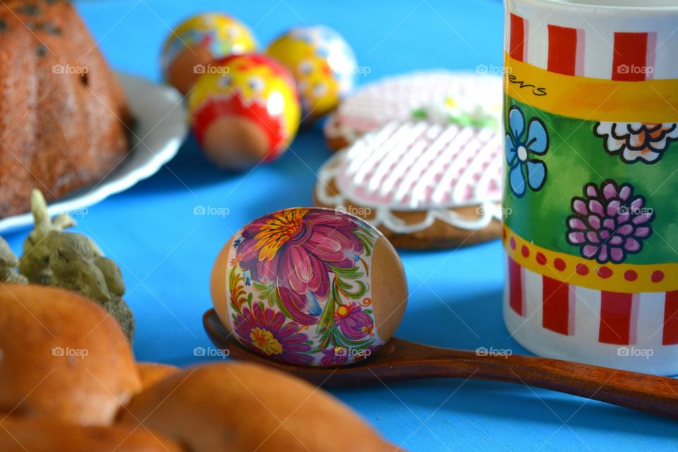 No Person, Food, Still Life, Table, Bread