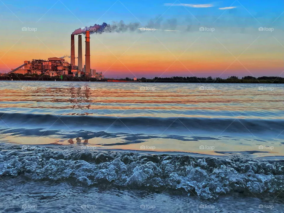 Industrial on water 