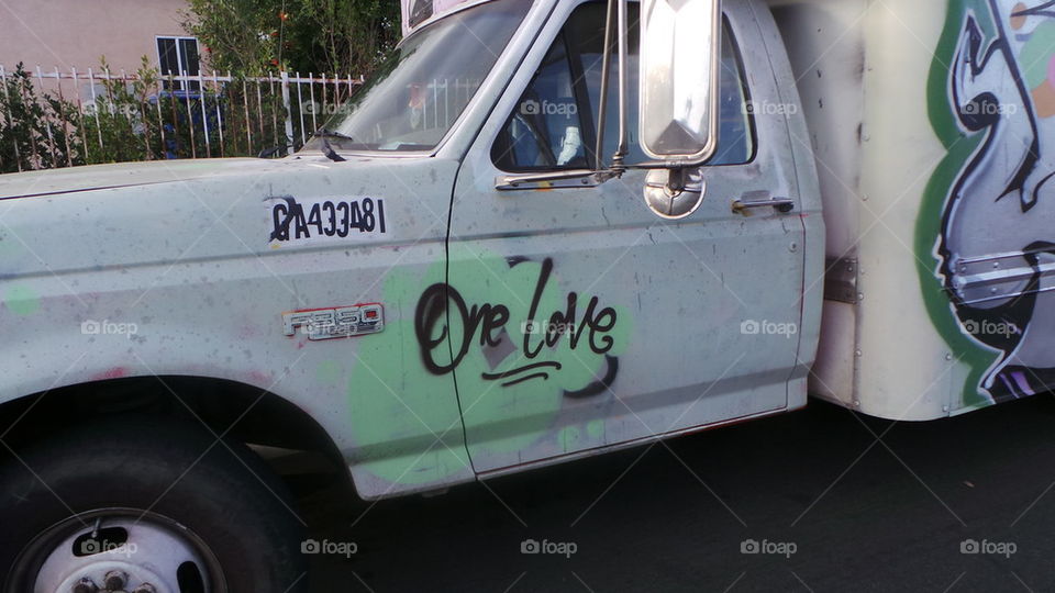 One Love Graffiti Truck