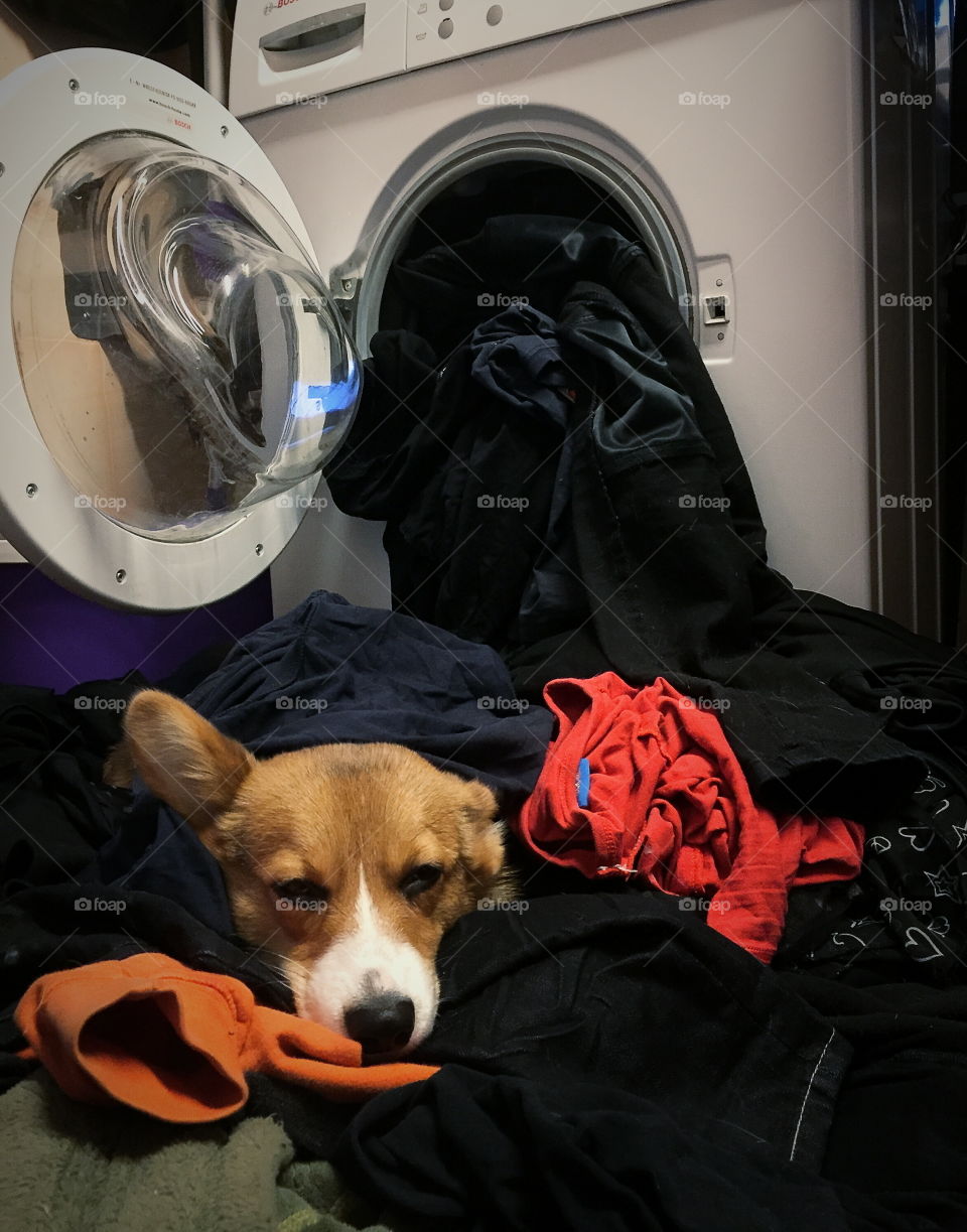 Washing clothes can be tough