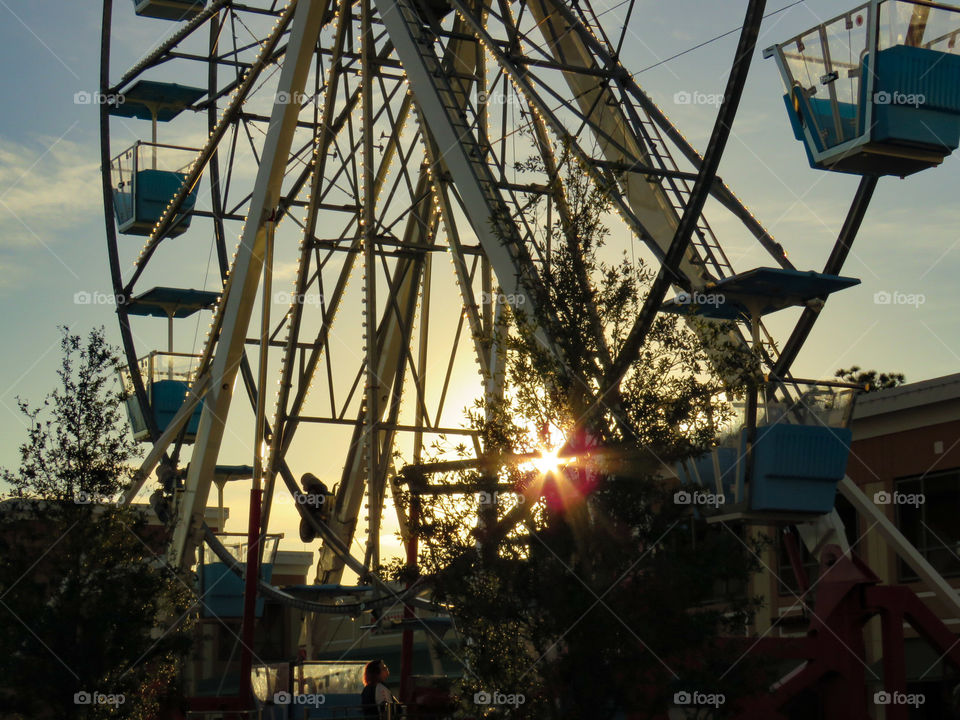 late afternoon at the carnival
