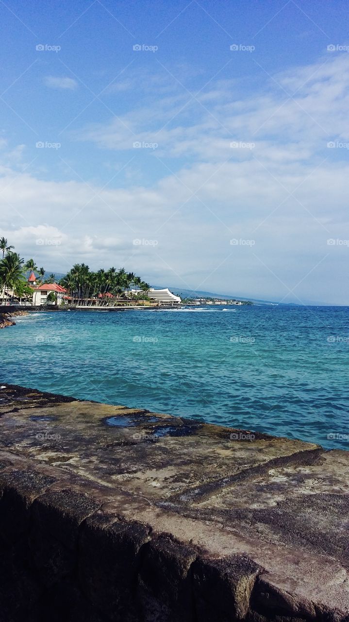 Idyllic view of seascape