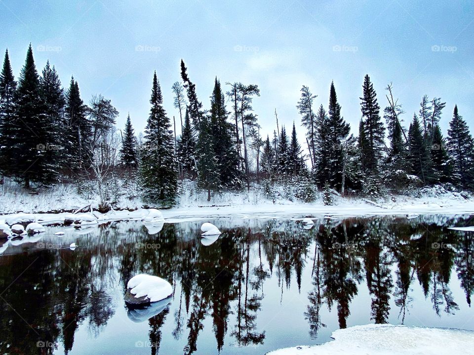 Winter landscape 